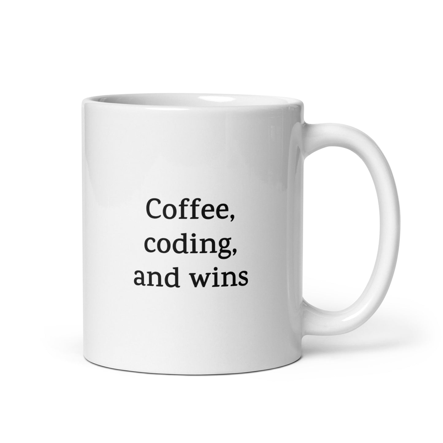 Coffee, Coding, and Wins — Gaming Mug