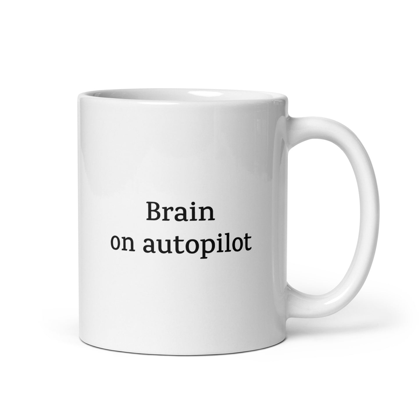 Brain on Autopilot — Neurodivergent Mug