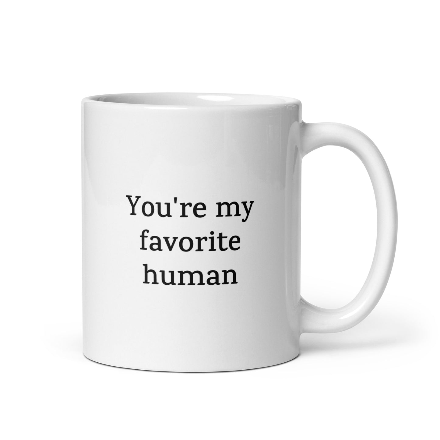 You’re My Favorite Human — Love/Family Mug