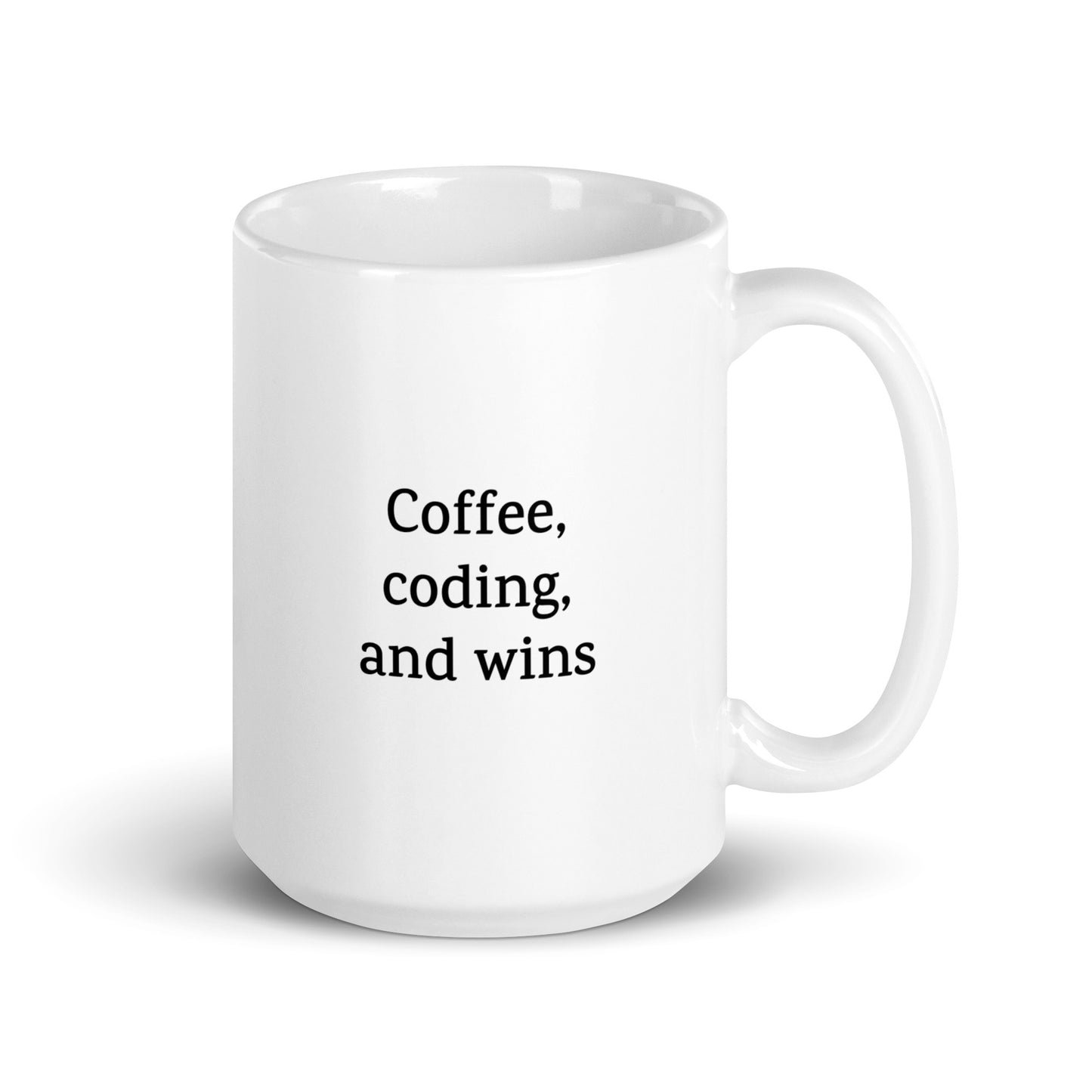 Coffee, Coding, and Wins — Gaming Mug