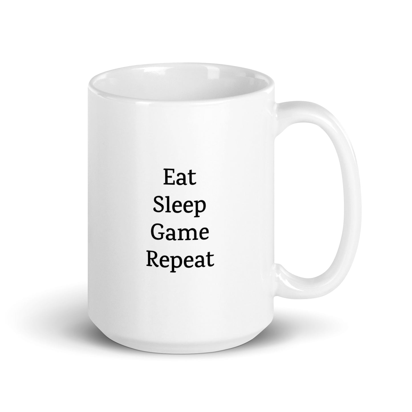 Eat Sleep Game Repeat — Gaming Mug