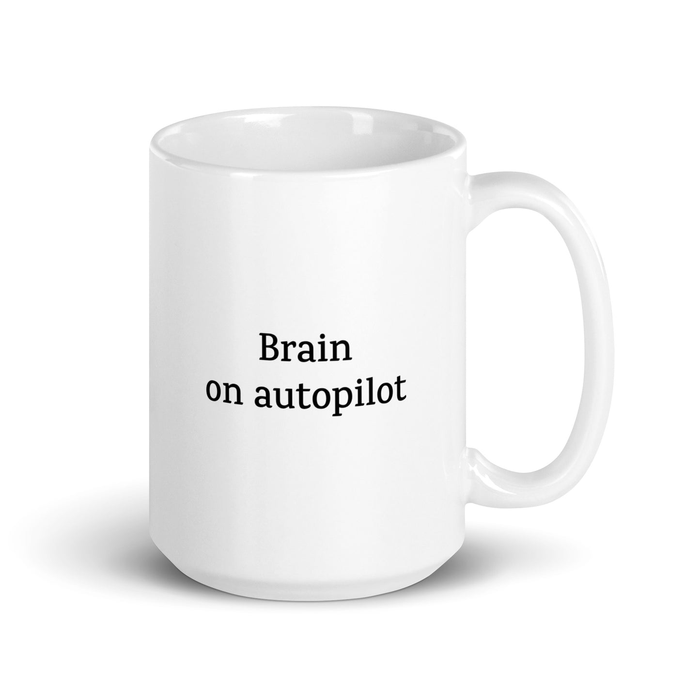 Brain on Autopilot — Neurodivergent Mug