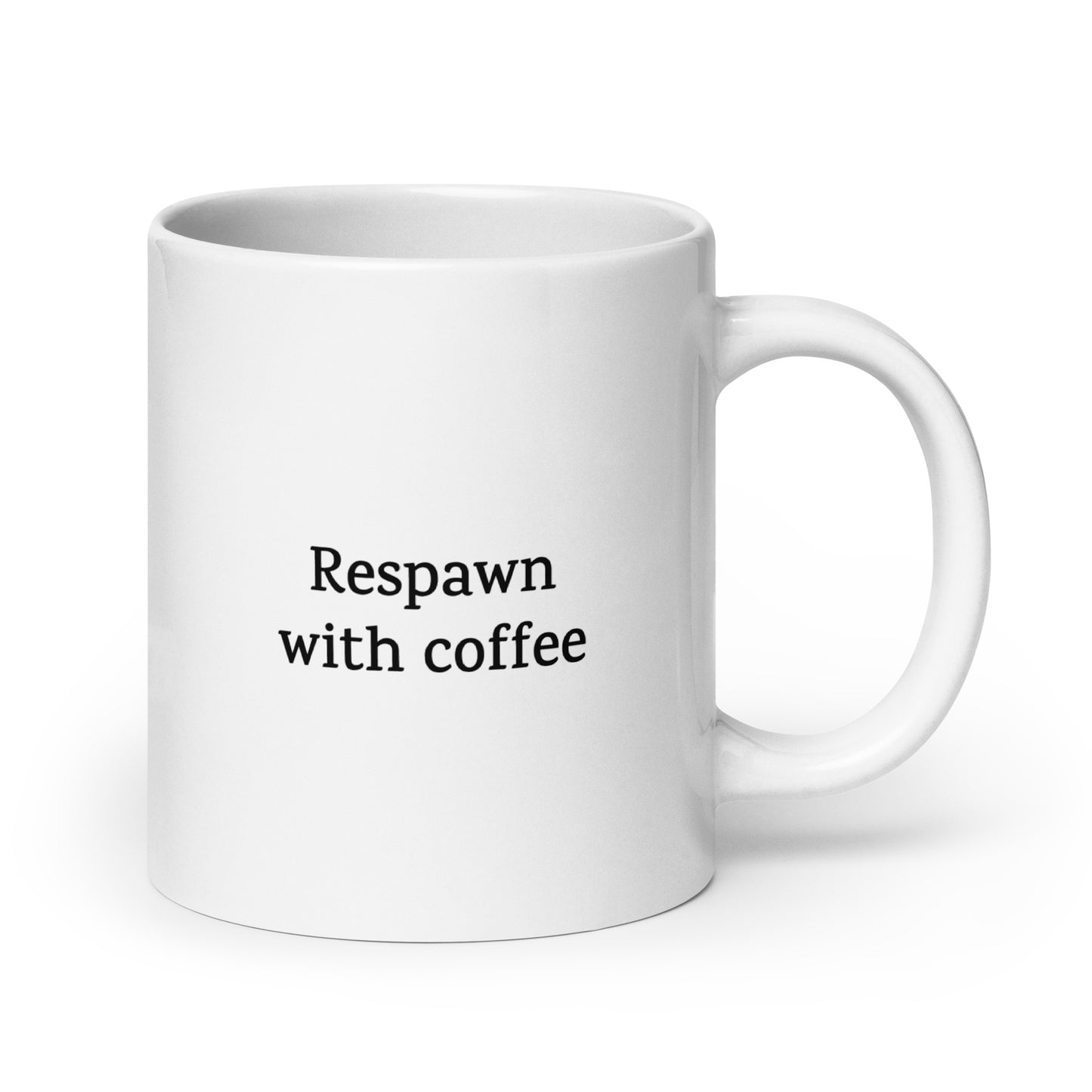 Respawn with Coffee — Gaming Mug