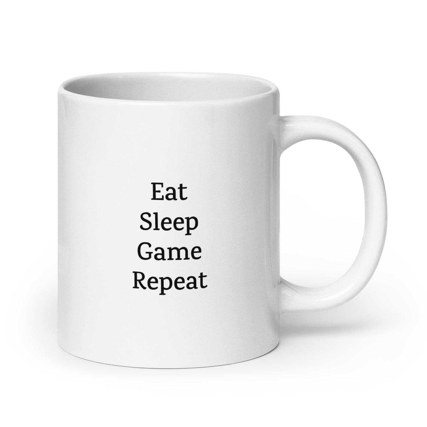 Eat Sleep Game Repeat — Gaming Mug