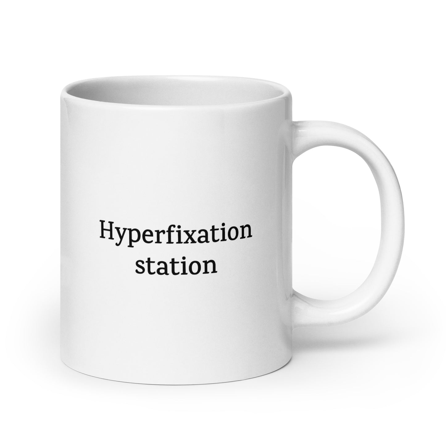 Hyperfixation Station — Neurodivergent Mug