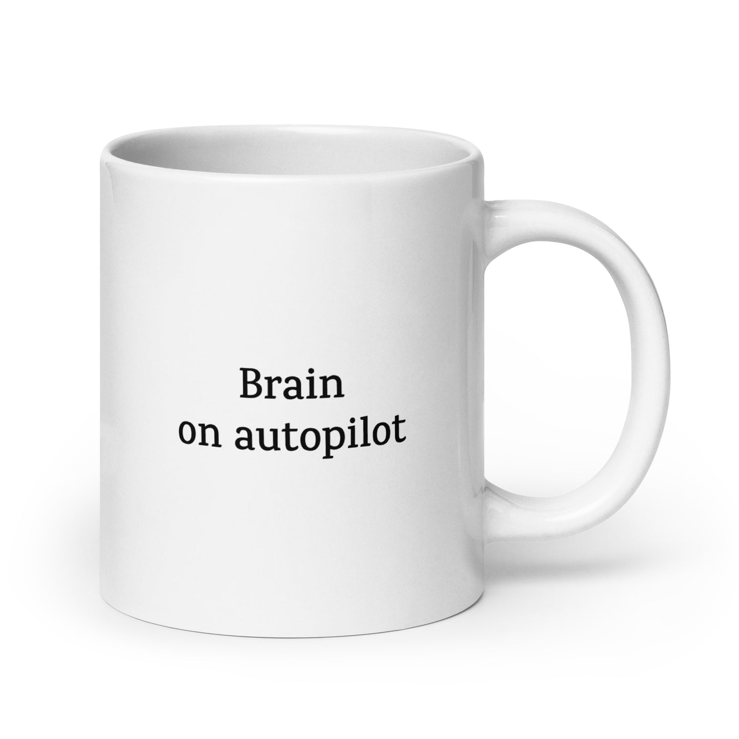 Brain on Autopilot — Neurodivergent Mug