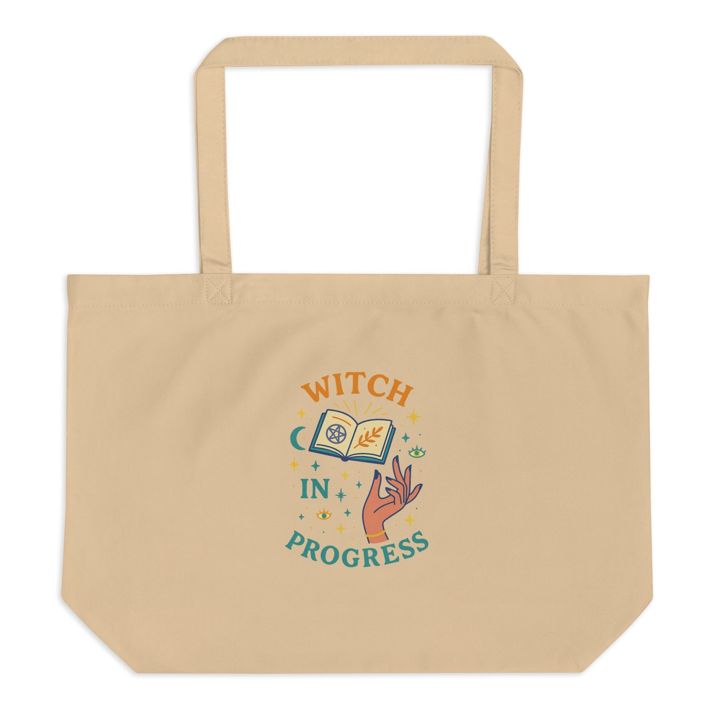Witch in Progress — Organic Cotton Tote Bag