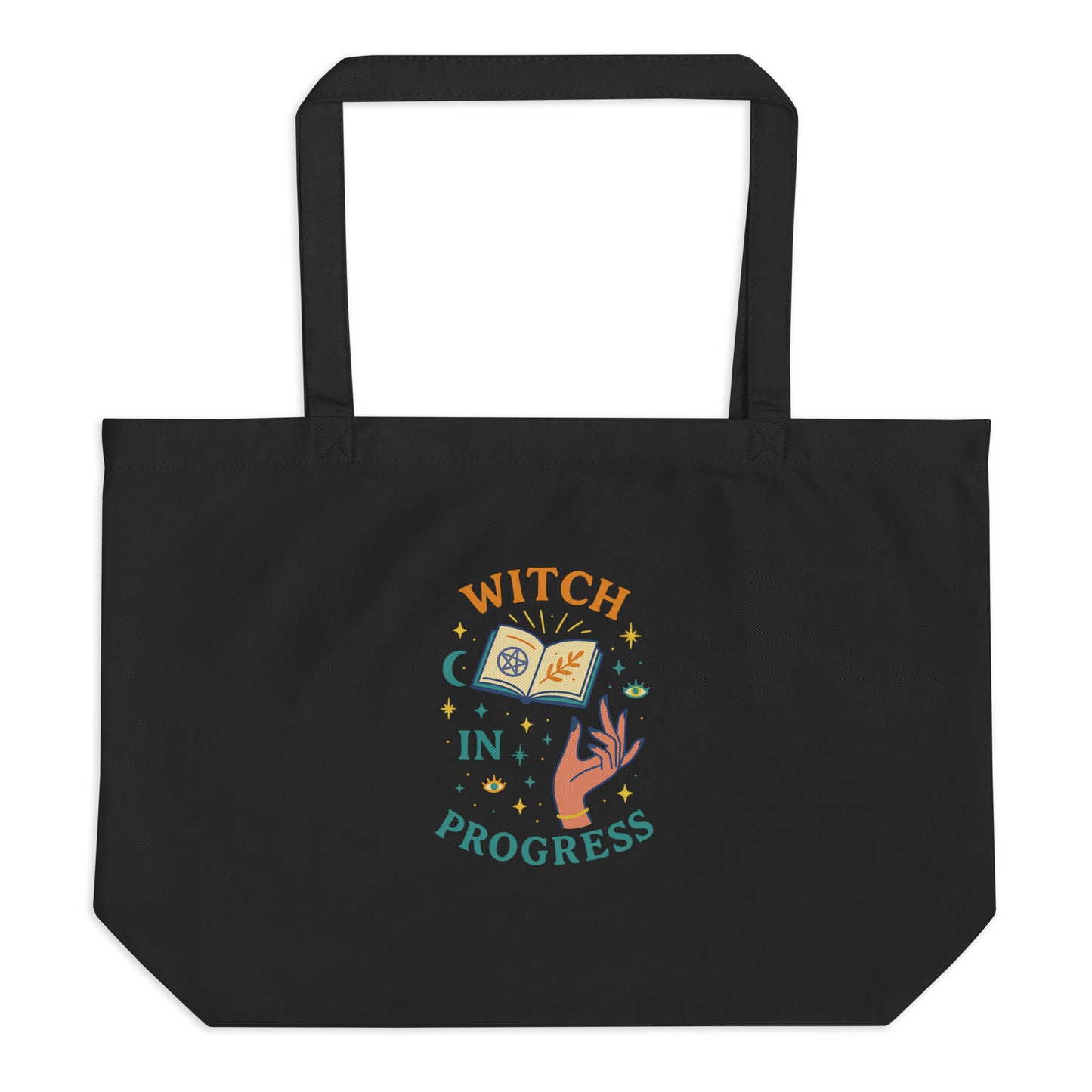 Witch in Progress — Organic Cotton Tote Bag
