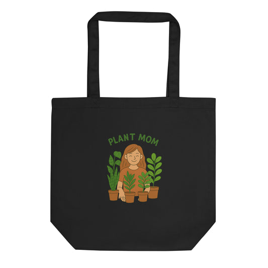 Plant Mom Tote Bag — Cute Plant Lover Gift