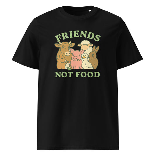 Friends Not Food — Organic Cotton T-Shirt
