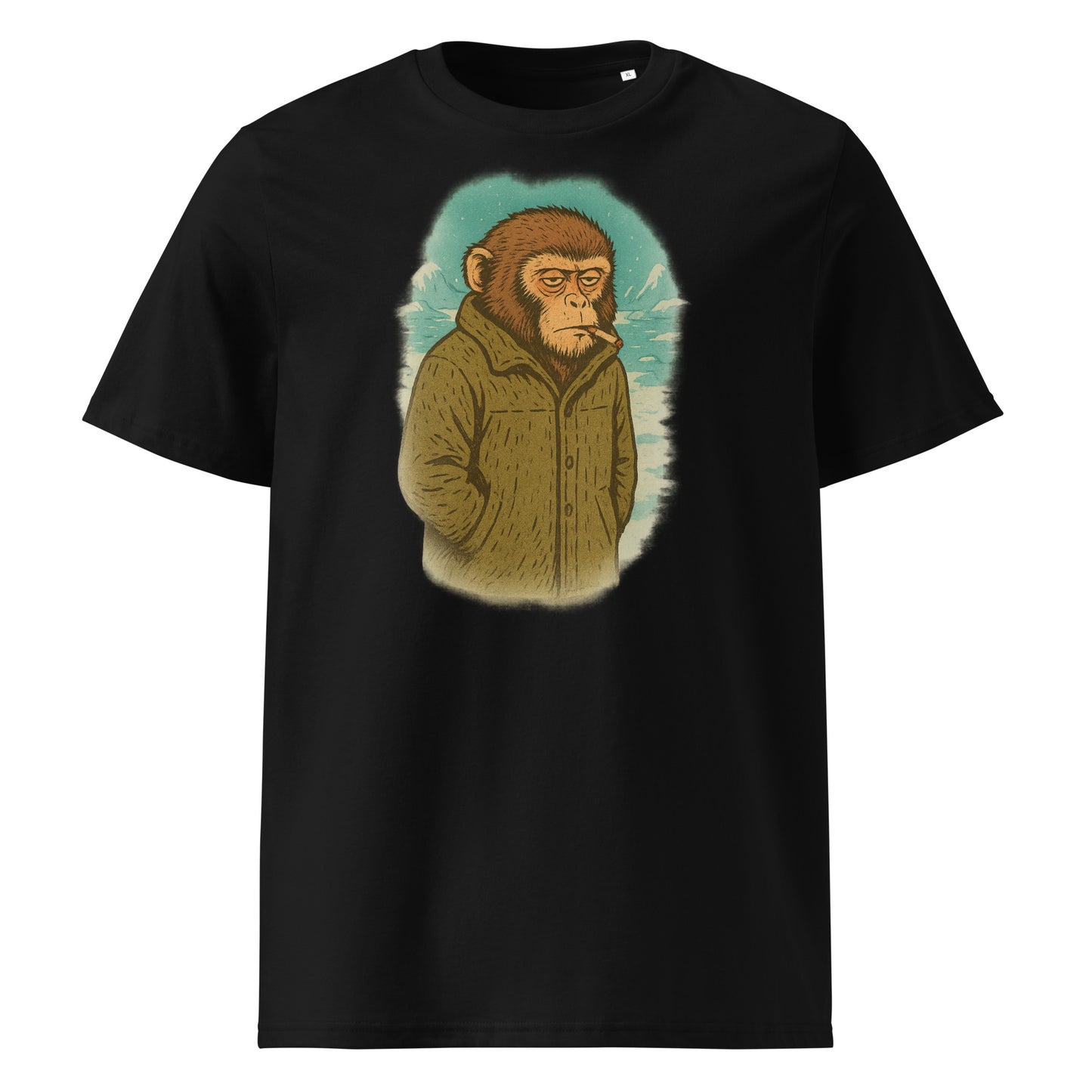Monkey in the Arctic — Organic Cotton T-Shirt
