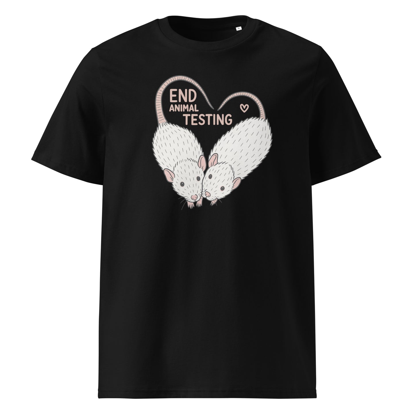 End Animal Testing — Organic Cotton T-Shirt