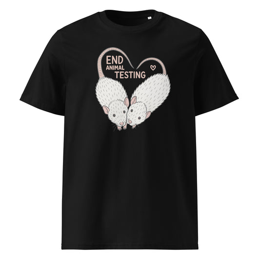 End Animal Testing — Organic Cotton T-Shirt