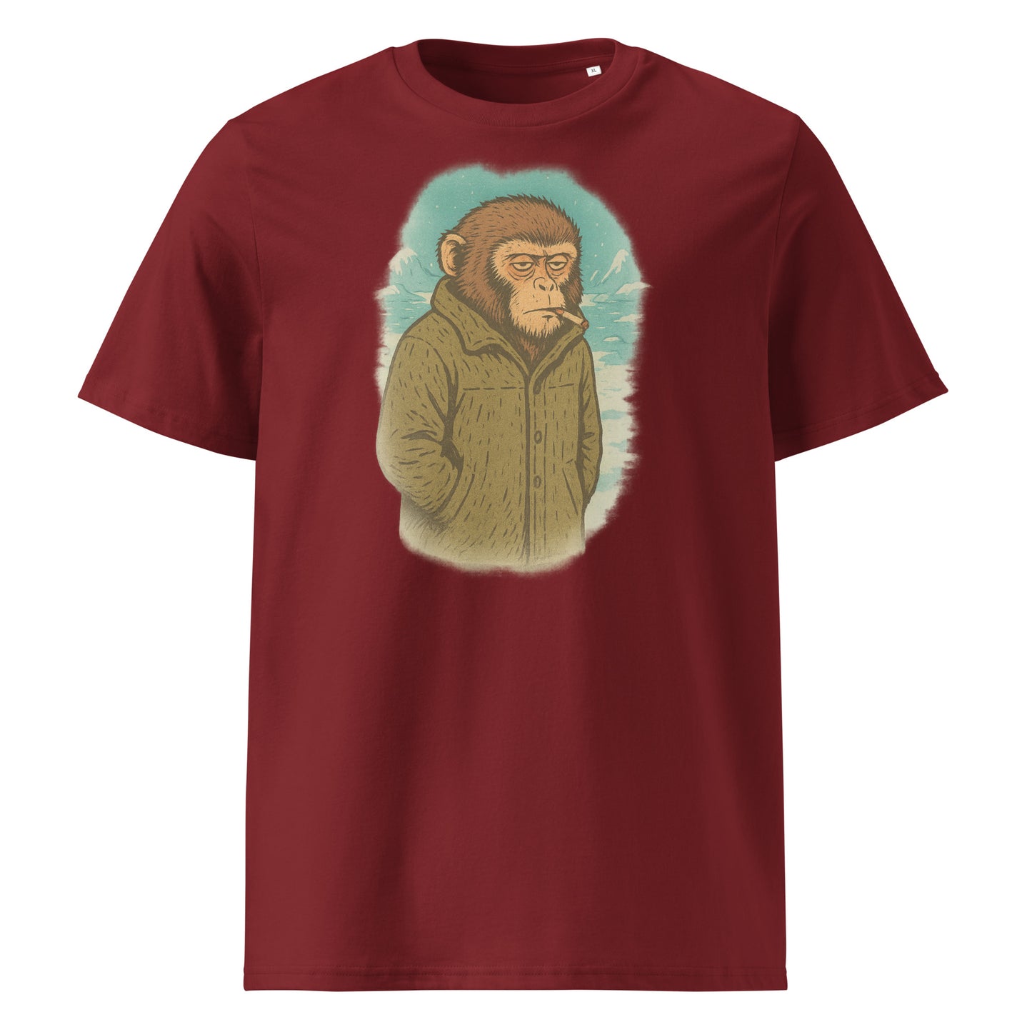 Monkey in the Arctic — Organic Cotton T-Shirt
