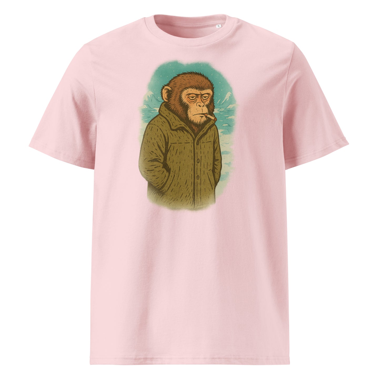 Monkey in the Arctic — Organic Cotton T-Shirt
