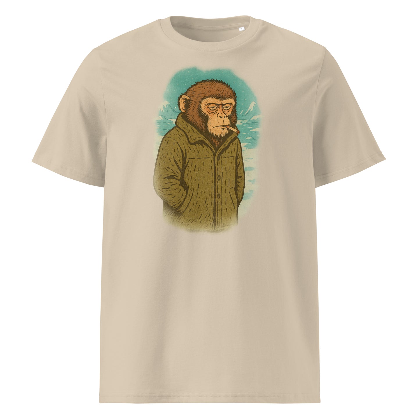 Monkey in the Arctic — Organic Cotton T-Shirt
