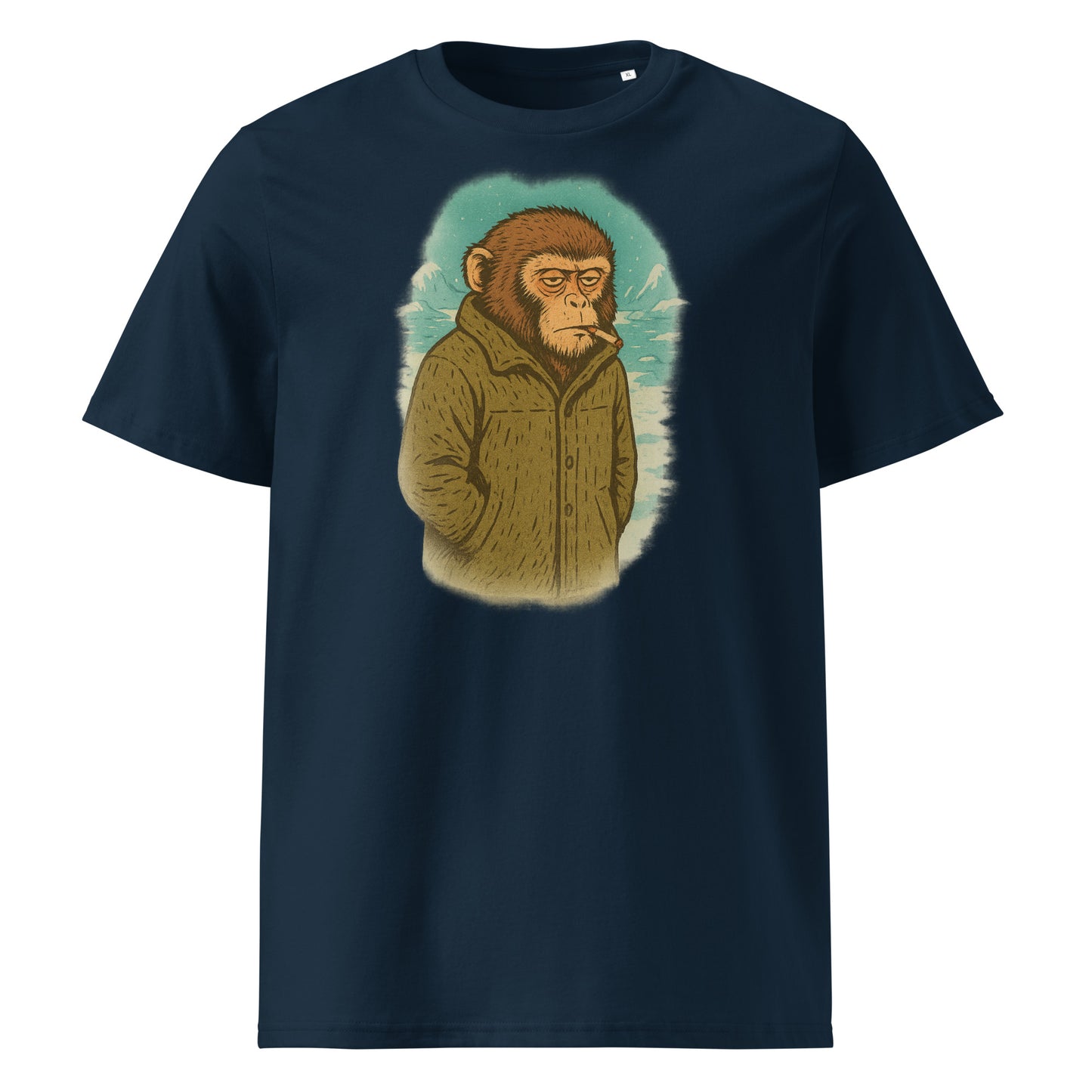 Monkey in the Arctic — Organic Cotton T-Shirt