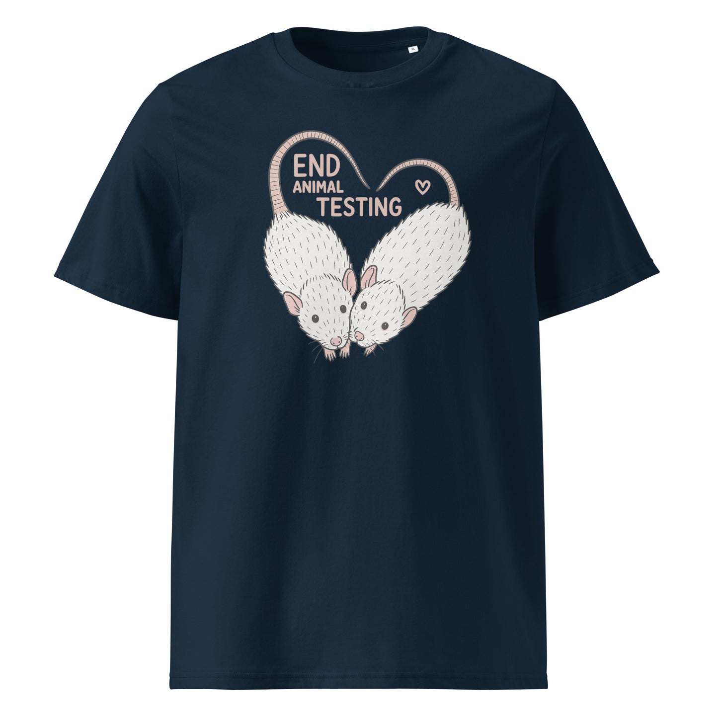 End Animal Testing — Organic Cotton T-Shirt