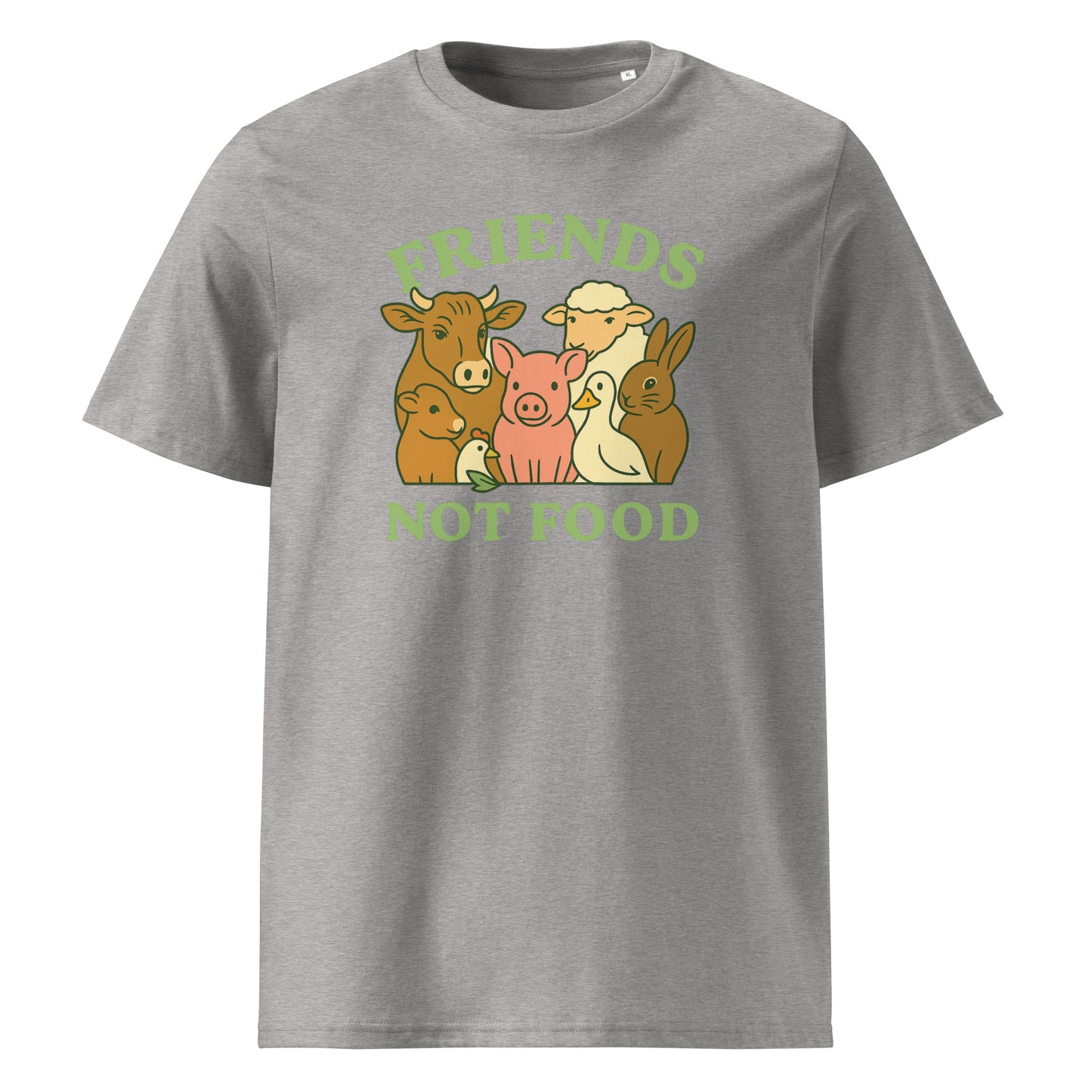 Friends Not Food — Organic Cotton T-Shirt
