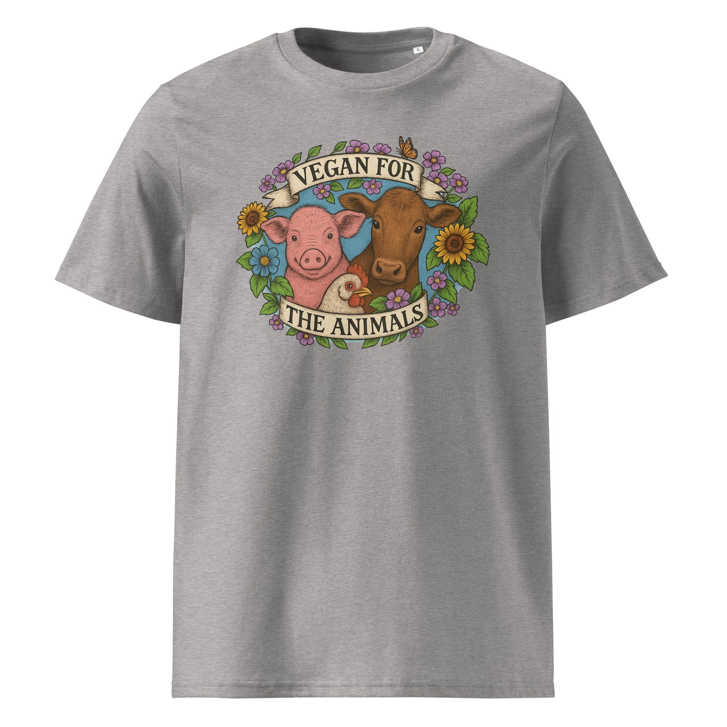 Vegan for the Animals — Organic Cotton T-Shirt