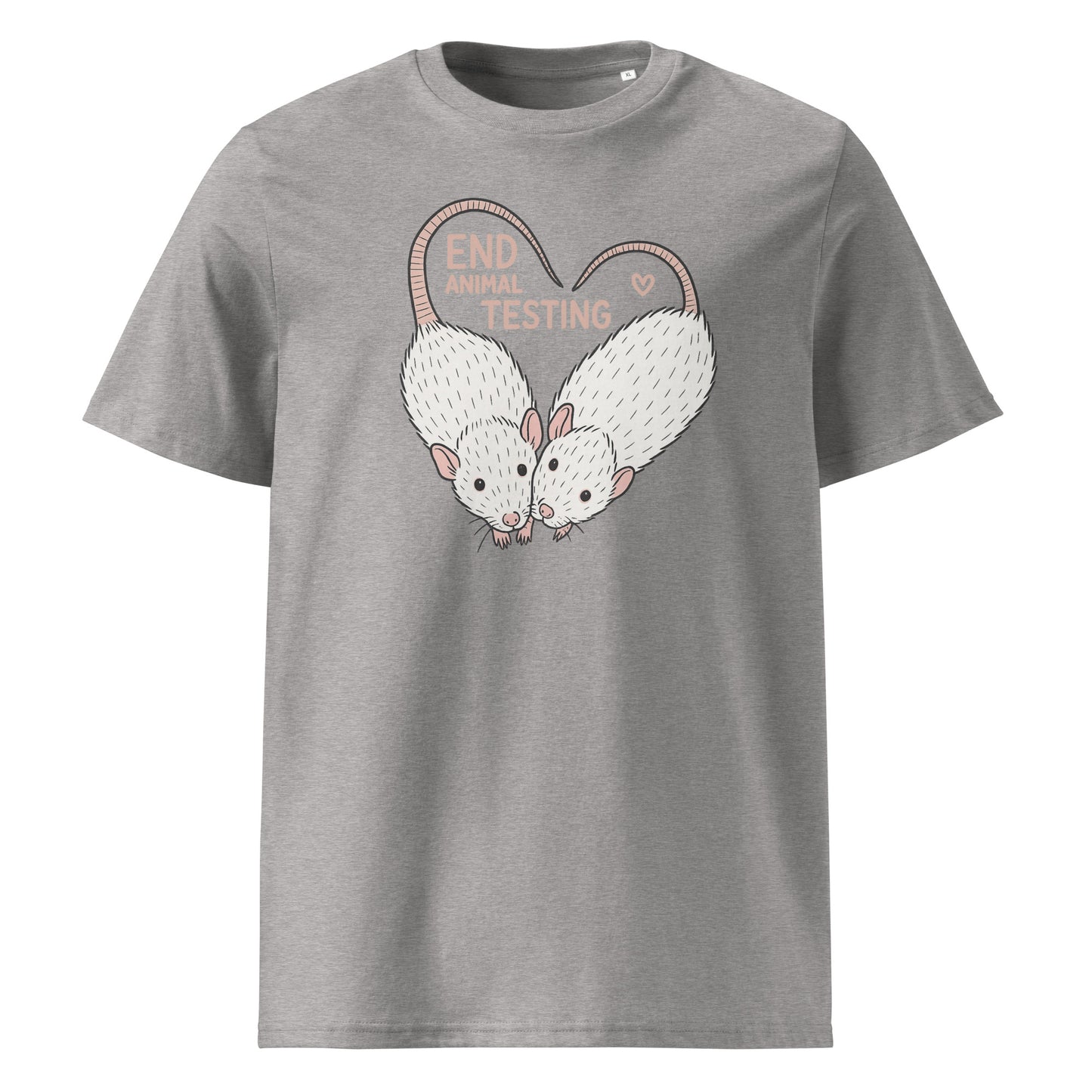 End Animal Testing — Organic Cotton T-Shirt