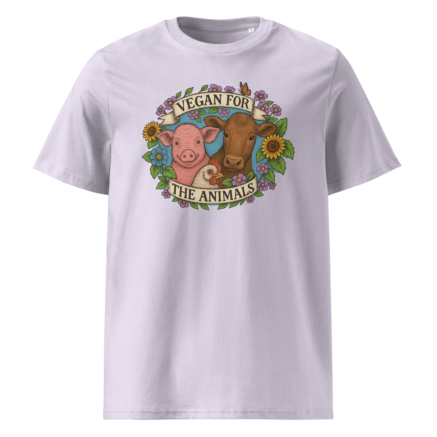 Vegan for the Animals — Organic Cotton T-Shirt