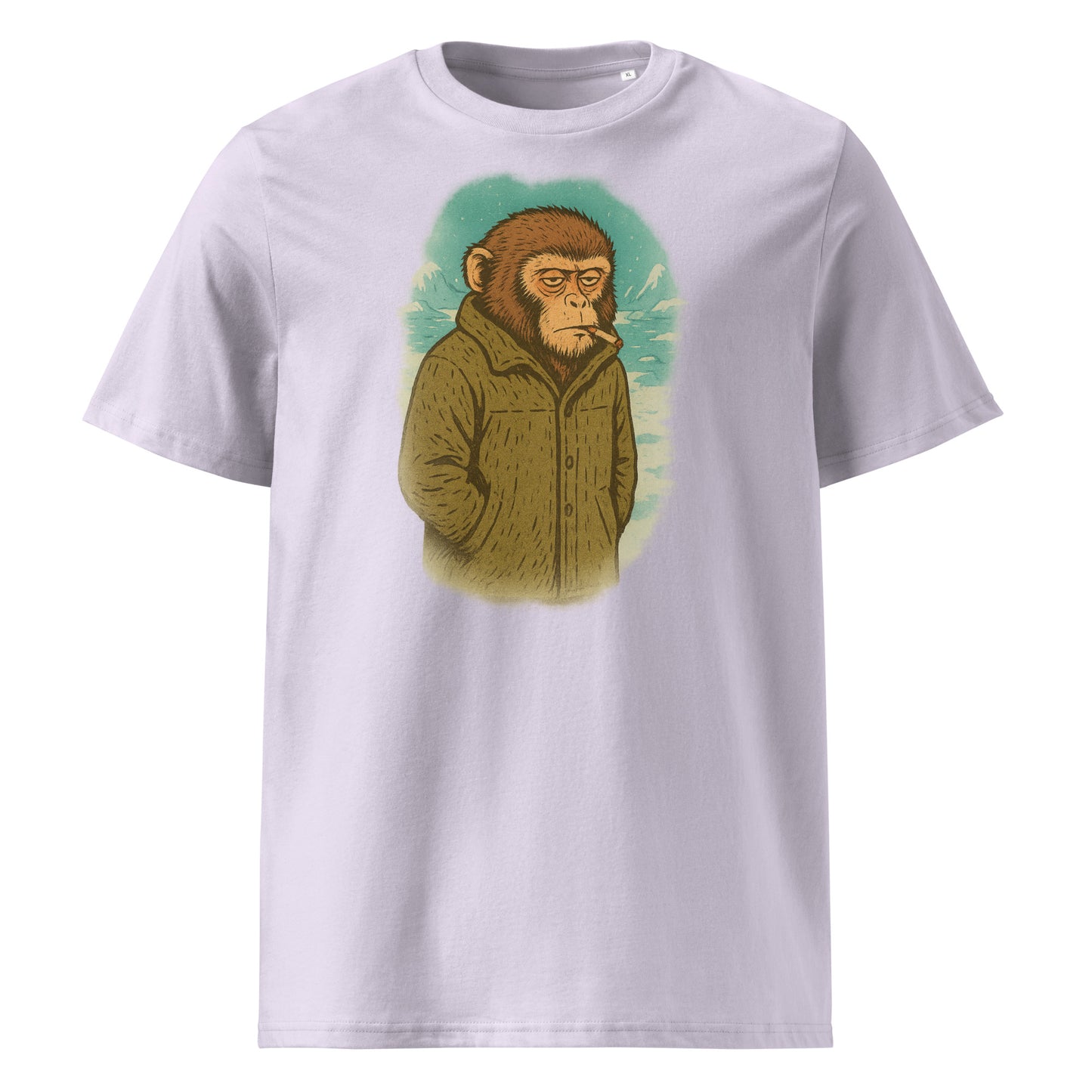 Monkey in the Arctic — Organic Cotton T-Shirt