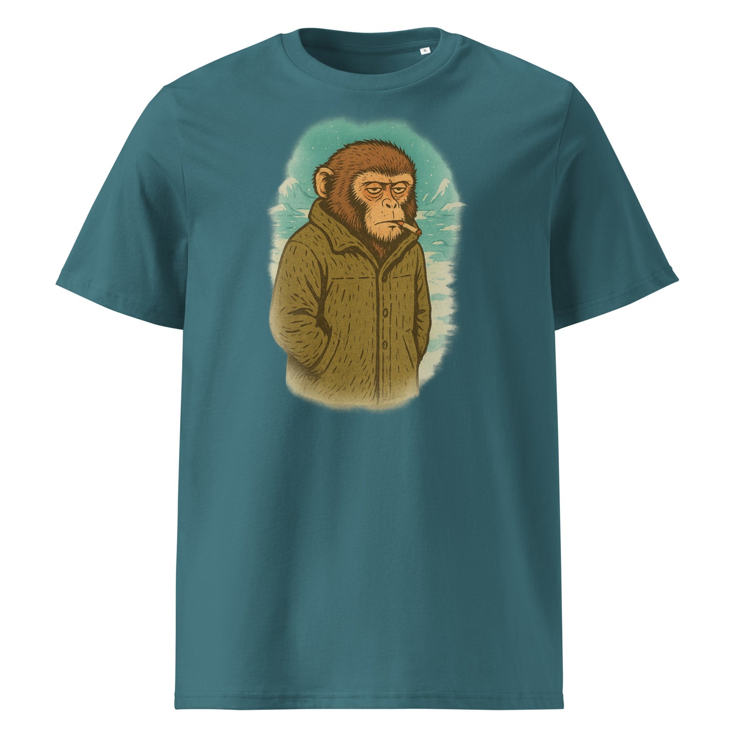 Monkey in the Arctic — Organic Cotton T-Shirt