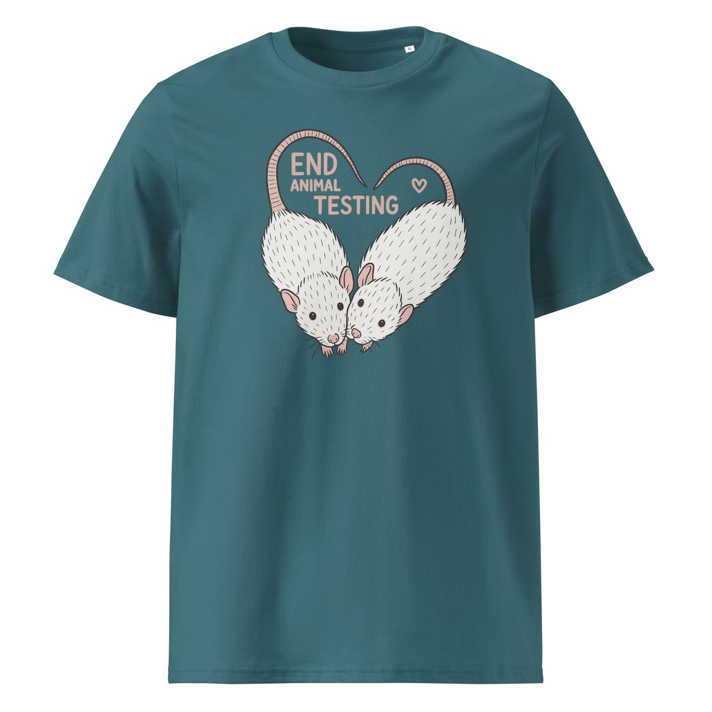 End Animal Testing — Organic Cotton T-Shirt