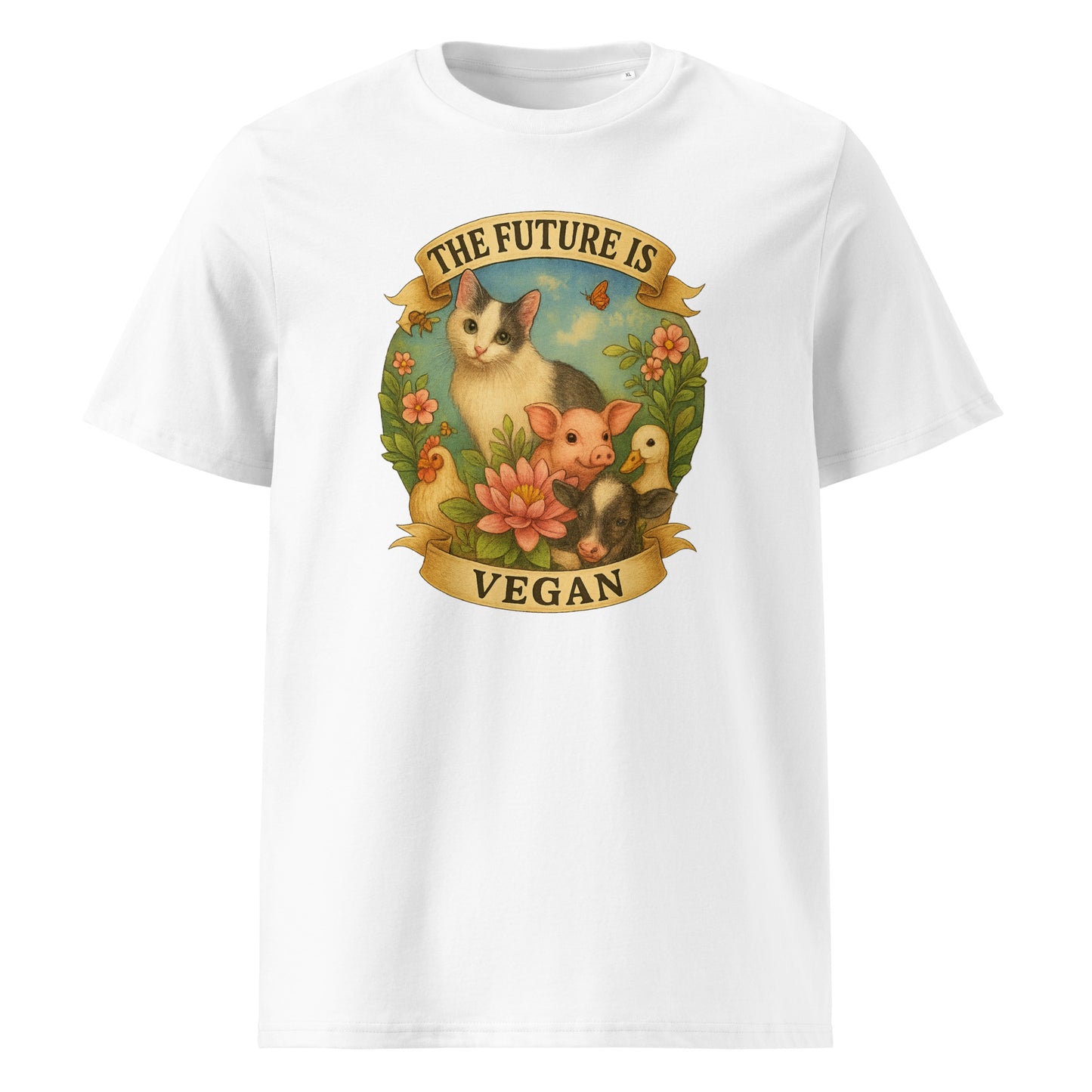 The Future Is Vegan — Organic Cotton T-Shirt