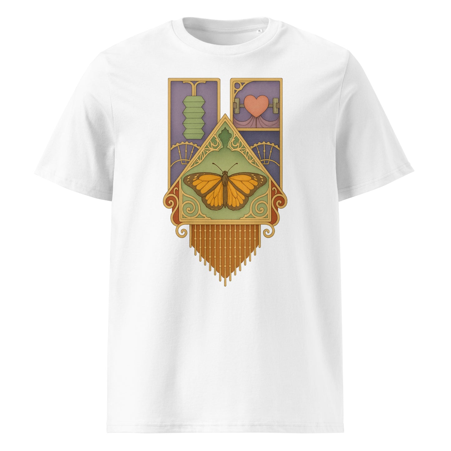 Human System Organigram — Organic Cotton T-Shirt