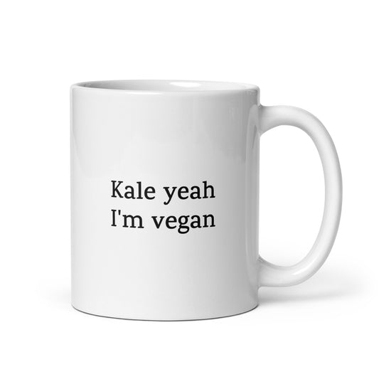 Kale Yeah I'm Vegan — Vegan Mug